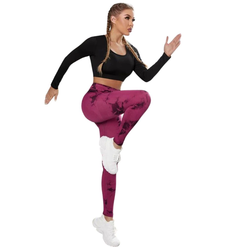 Calzas Leggings Push Up Sukha Rosada Oscuro image number 4.0