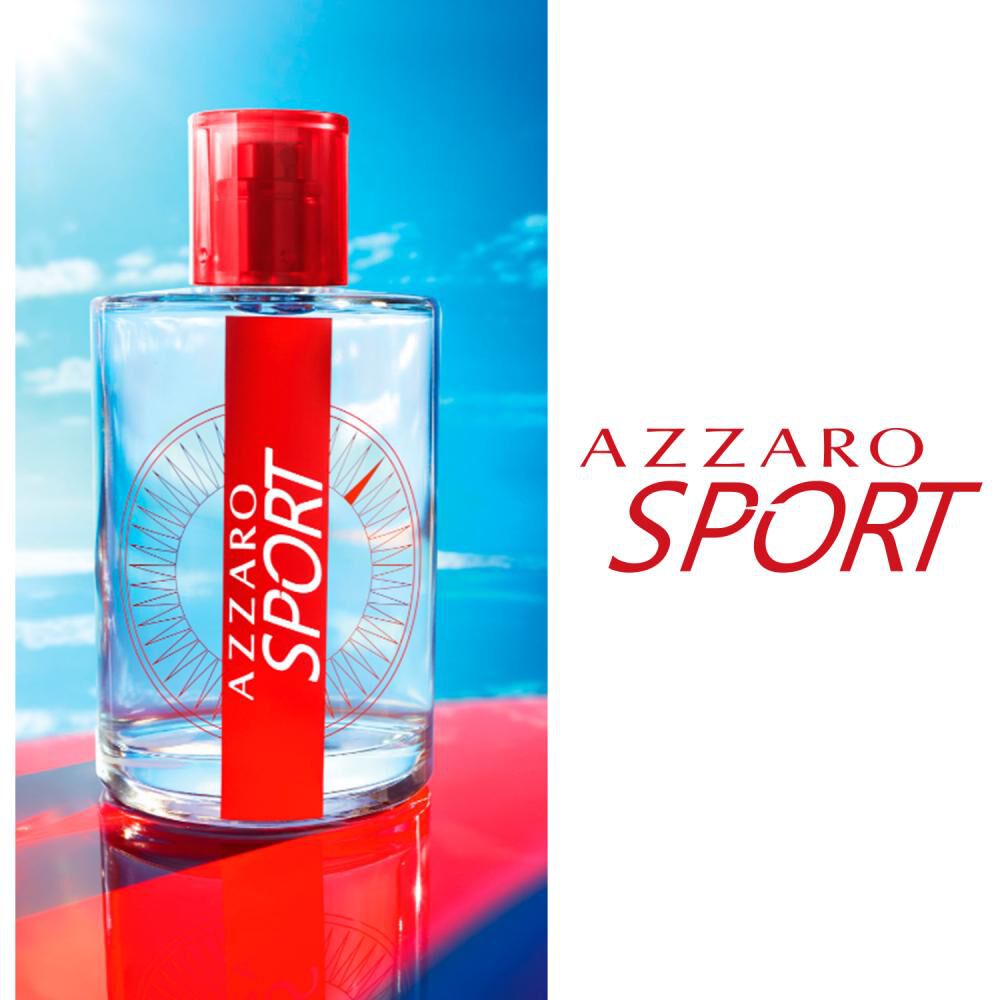 Perfume Hombre Azzaro Sport Eau De Toilette 100 Ml image number 4.0