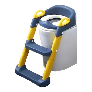 Asiento Adaptador Con Escalera Para Inodoro Infantil