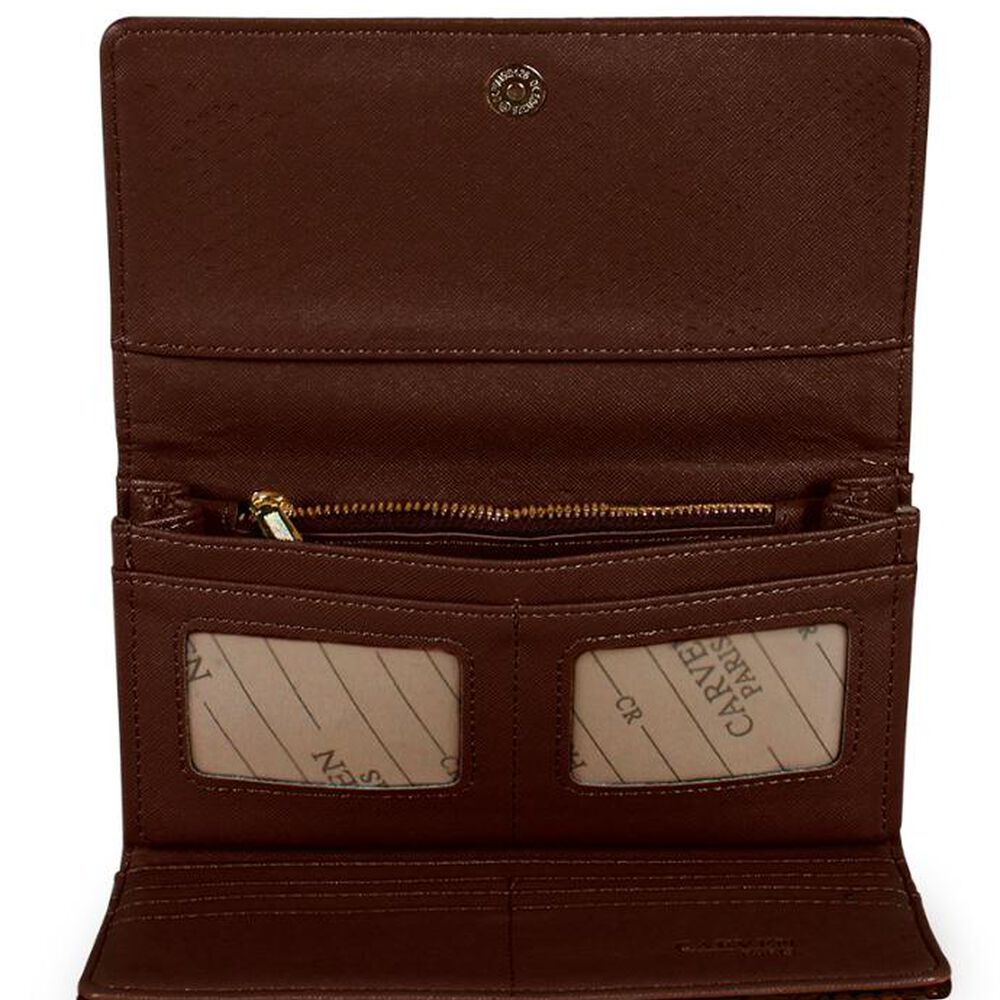 Billetera Mujer Alda Serpent Marrón Carven image number 1.0