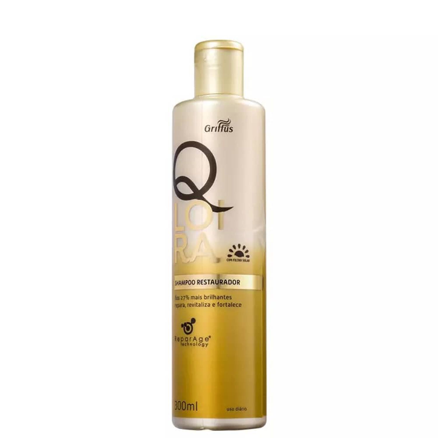 Shampoo Q Loira Restaurador 300ml Griffus image number 0.0