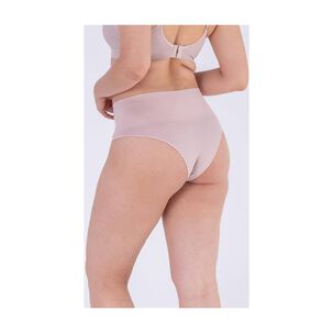 Calz&oacute;n Cintura Alta Sin Costura - Palo Rosa