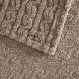 Manta Patagonia 127x152 Cms Taupe