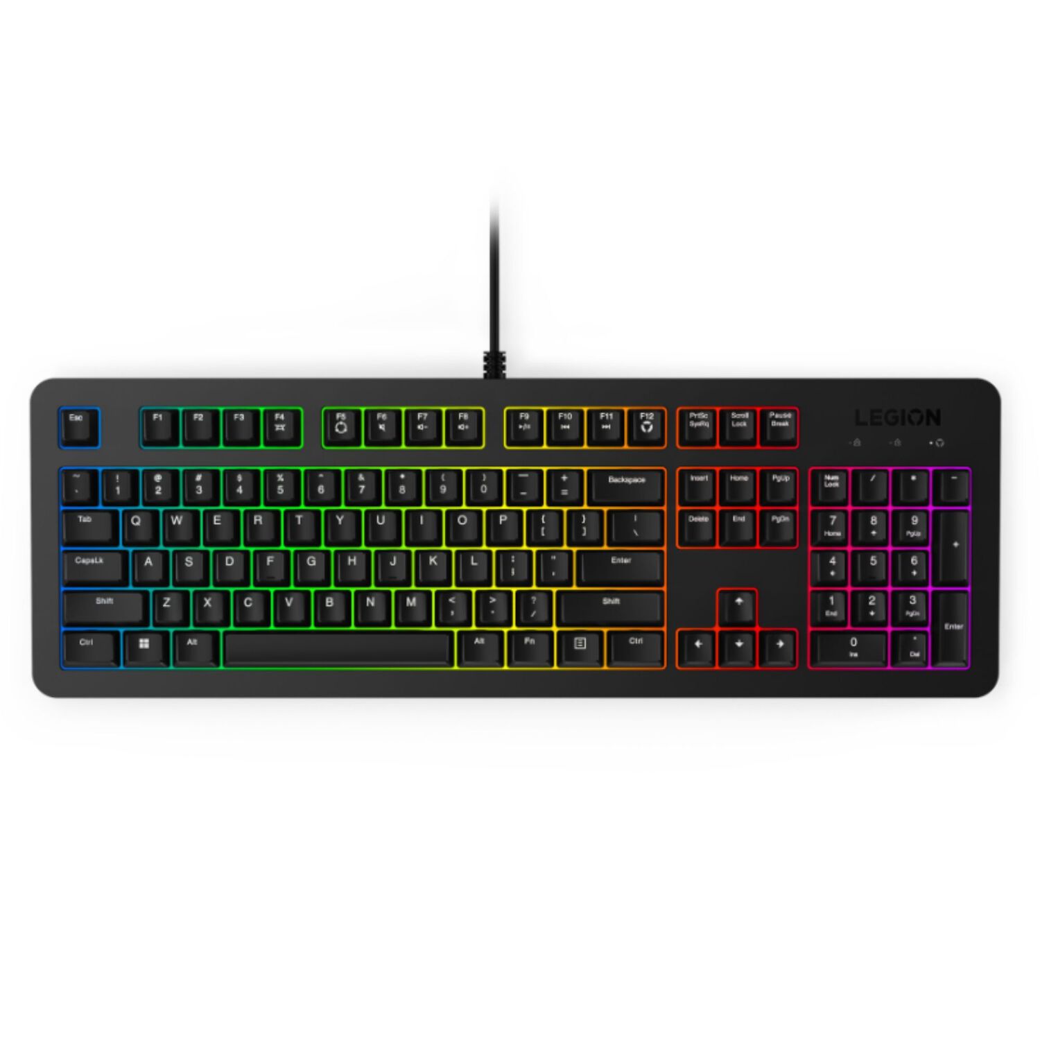 Teclado Lenovo Gamer Legion Espa&ntilde;ol Latino Rgb Km310 image number 0.0