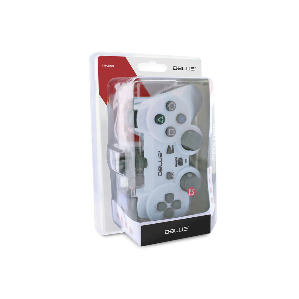 Joystick Usb Pc Con Vibraci&oacute;n Color Blanco - Ps image number 2.0