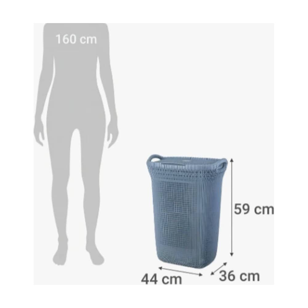 Canasto Para Ropa Azul image number 3.0