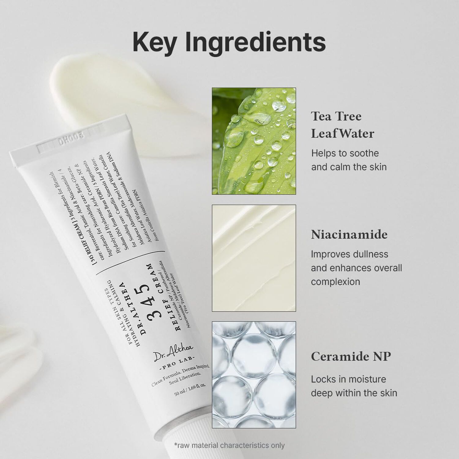 345 Relief Cream (dr. Althea) - 50ml Crema Calmante Y Aclarante Pieles Sensibles image number 2.0