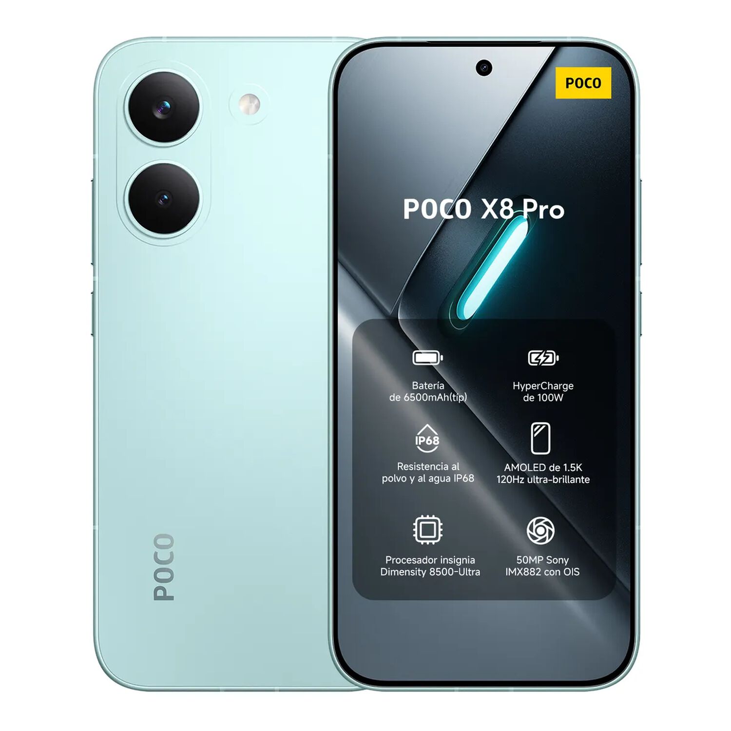 Xiaomi Poco X8 Pro Max 5g 12gb Ram+ 512gb Ip68 Resistente Agua Nfc -azul image number 1.0