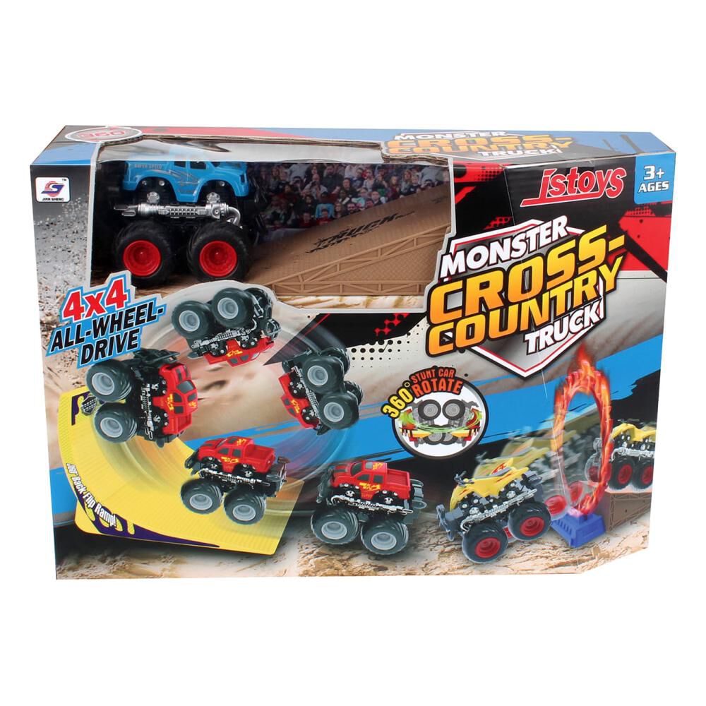 Set Autos A Fricci&oacute;n Hitoys Monsterfriction image number 1.0