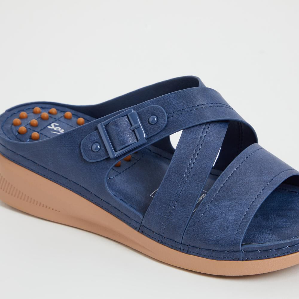 Sandalia Mujer Sormani Azul image number 2.0