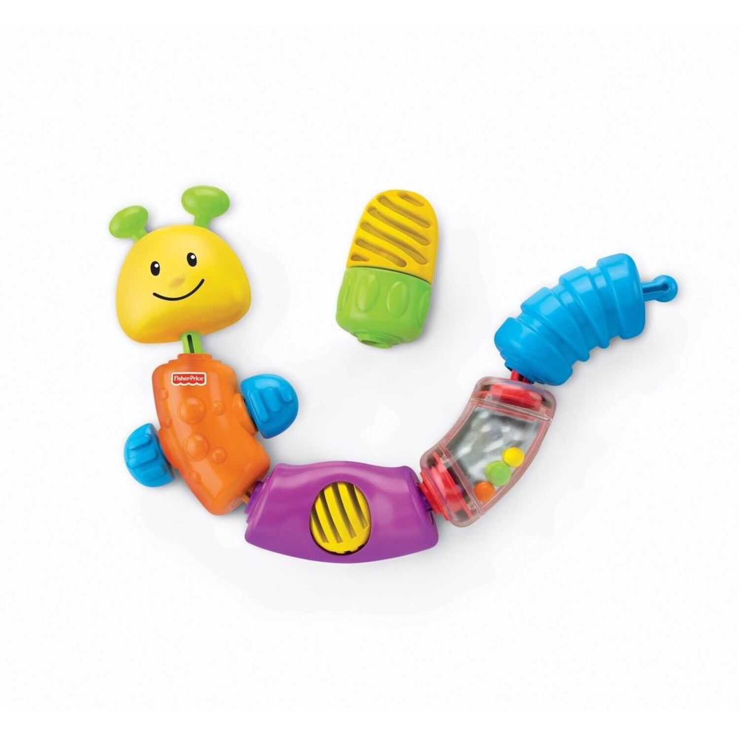 Juguete Para Bebe Fisher Price Brilliant Basics Oruga Cadena De Colores image number 6.0