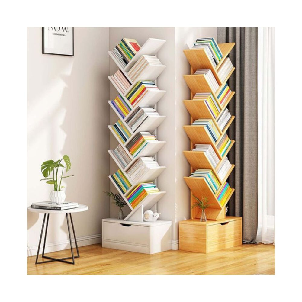 Estanteria Librero De Arbol 12 Niveles Moderno Con Cajón image number 2.0