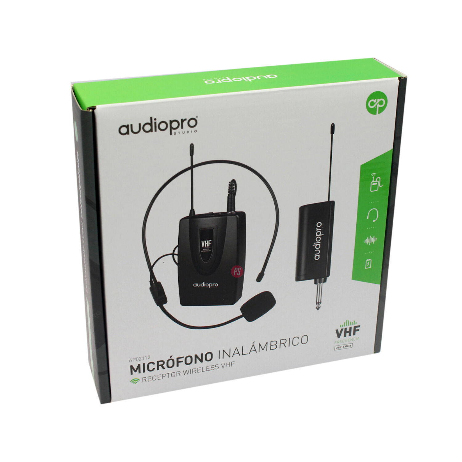 Micr&oacute;fono De Cintillo Inal&aacute;mbrico Con Sistema Vhf - Ps image number 3.0
