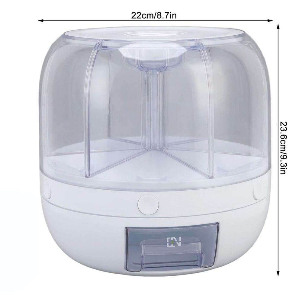 Dispensador Giratorio Para Granos Contenedor De Alimentos image number 4.0