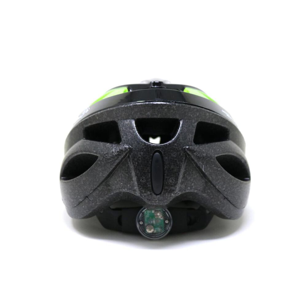 Casco Radical Mountain Mtb Nt Con Luz Negro Verde L 58-59cm image number 4.0