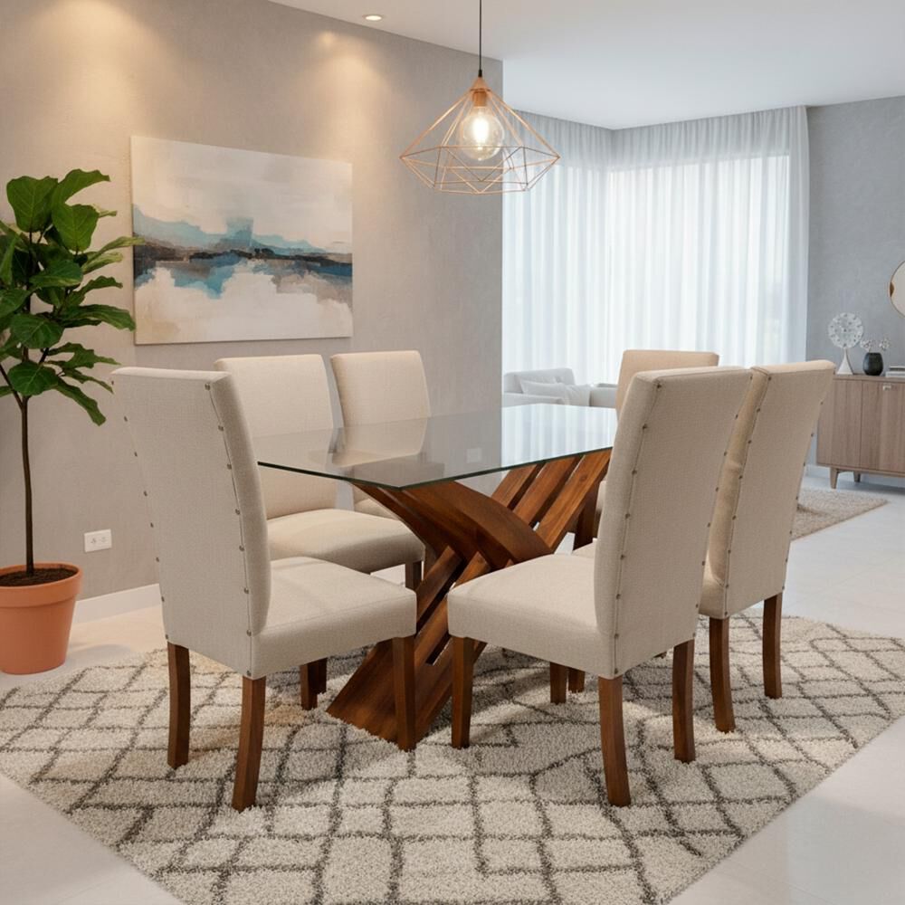 Juego De Comedor Living Factory Gaviota image number 0.0