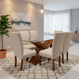 Juego De Comedor Living Factory Gaviota
