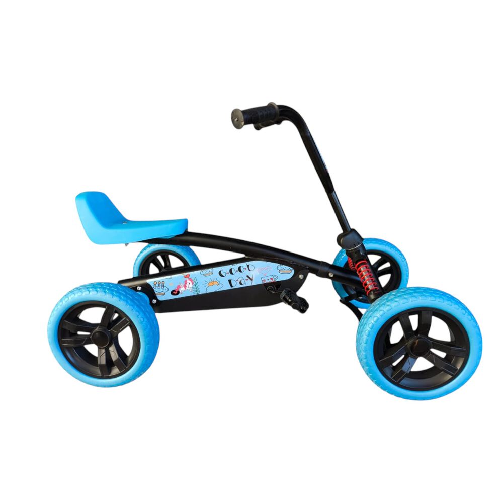 Gokart Racing Con Pedales Celeste image number 3.0