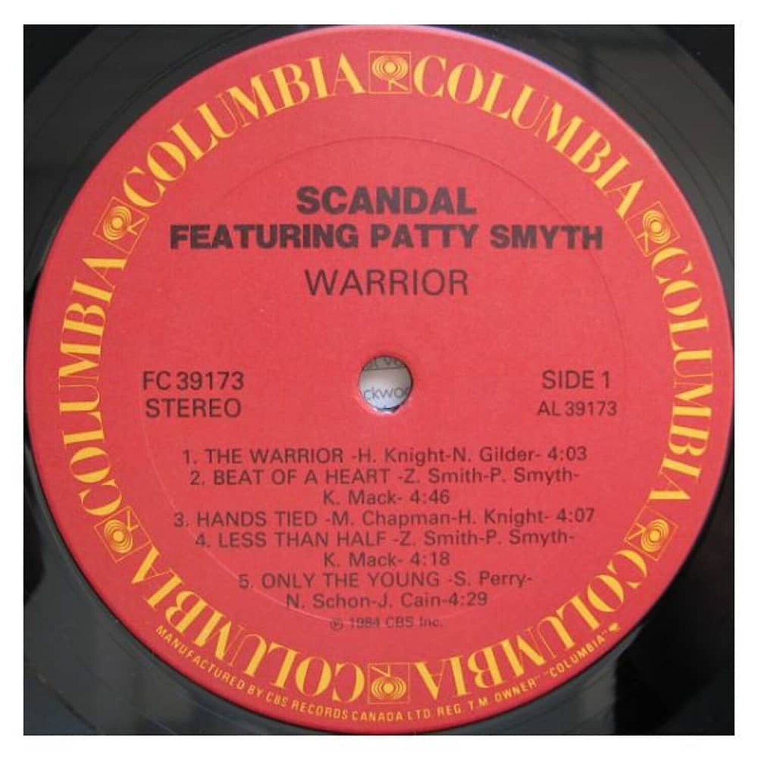 Scandal - The Warrior | Vinilo Usado image number 2.0
