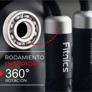 Cuerda Para Saltar Con Peso Ajustable Fitnics Pro Crossfit