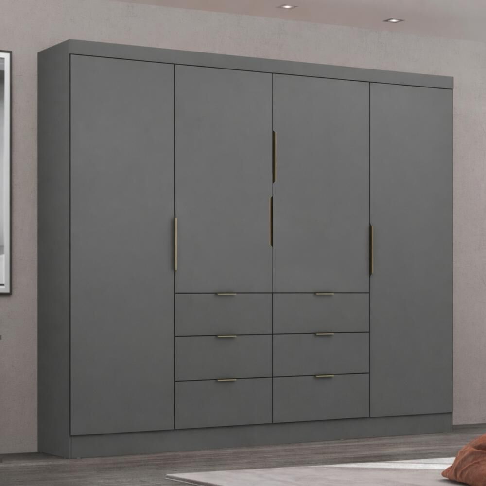 Cl&oacute;set Di Poretti Design Closet Click / 4 Puertas / 6 Cajones image number 2.0