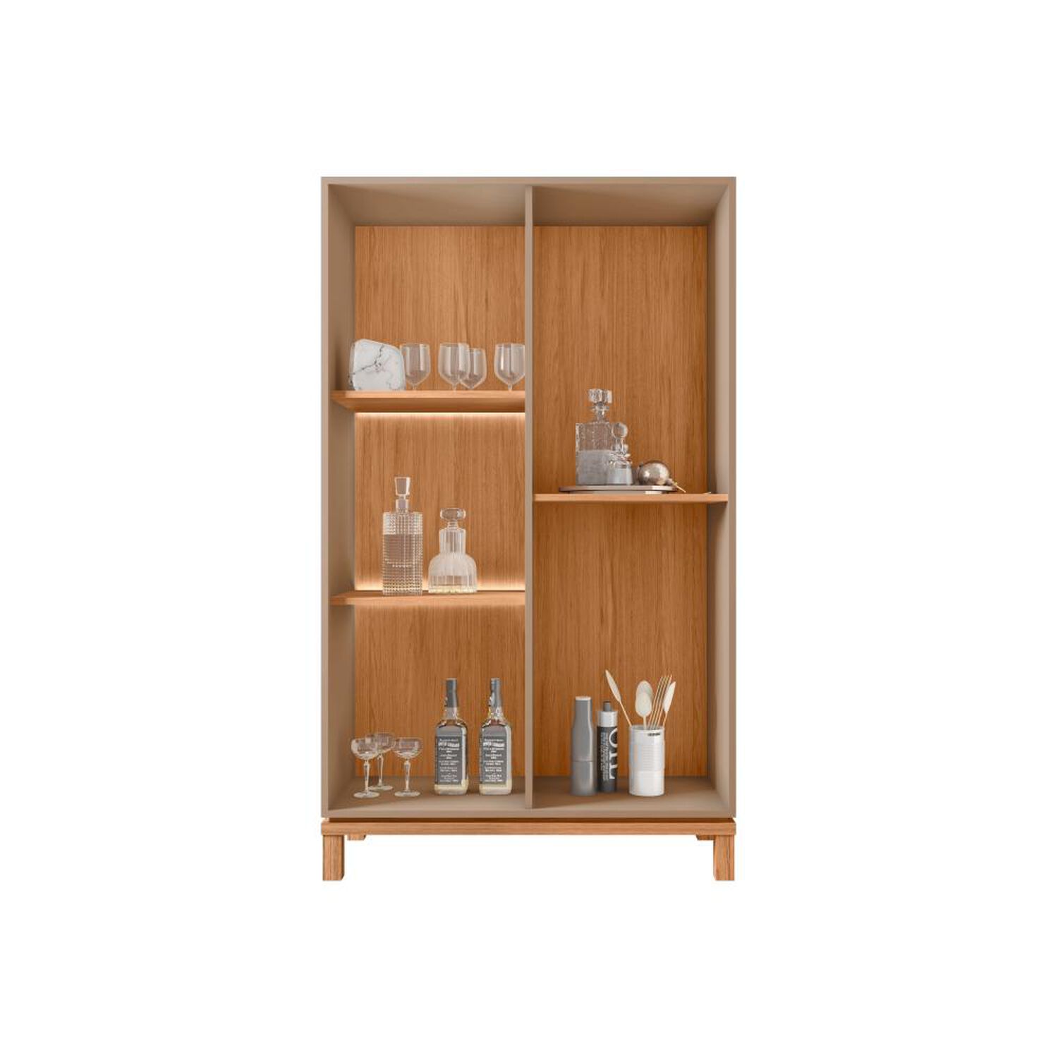 Vitrina Decocasa Mondrian / 2 Puertas image number 1.0