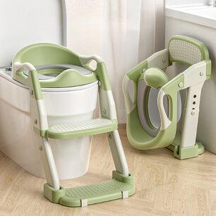 Inodoro Port&aacute;til Infantil Con Escal&oacute;n Asistente Para Ba&ntilde;o
