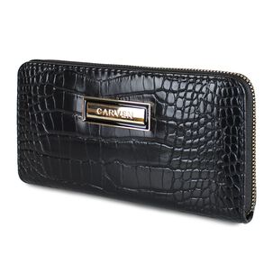 Billetera Mujer Sofia Negra Carven Paris