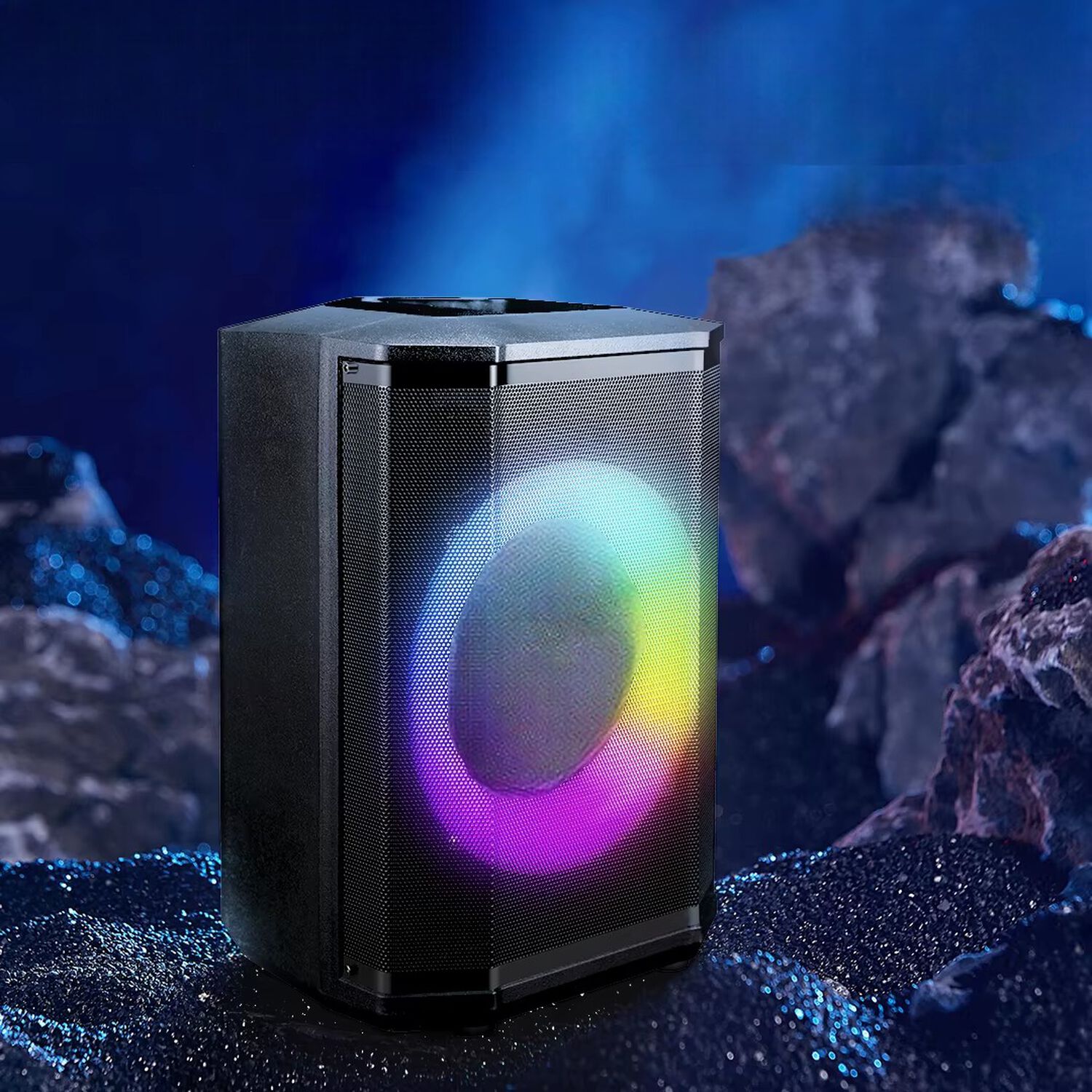 Parlante Bluetooth Flaming Chroma Rgb 40w Rms C/mic Wireless image number 6.0