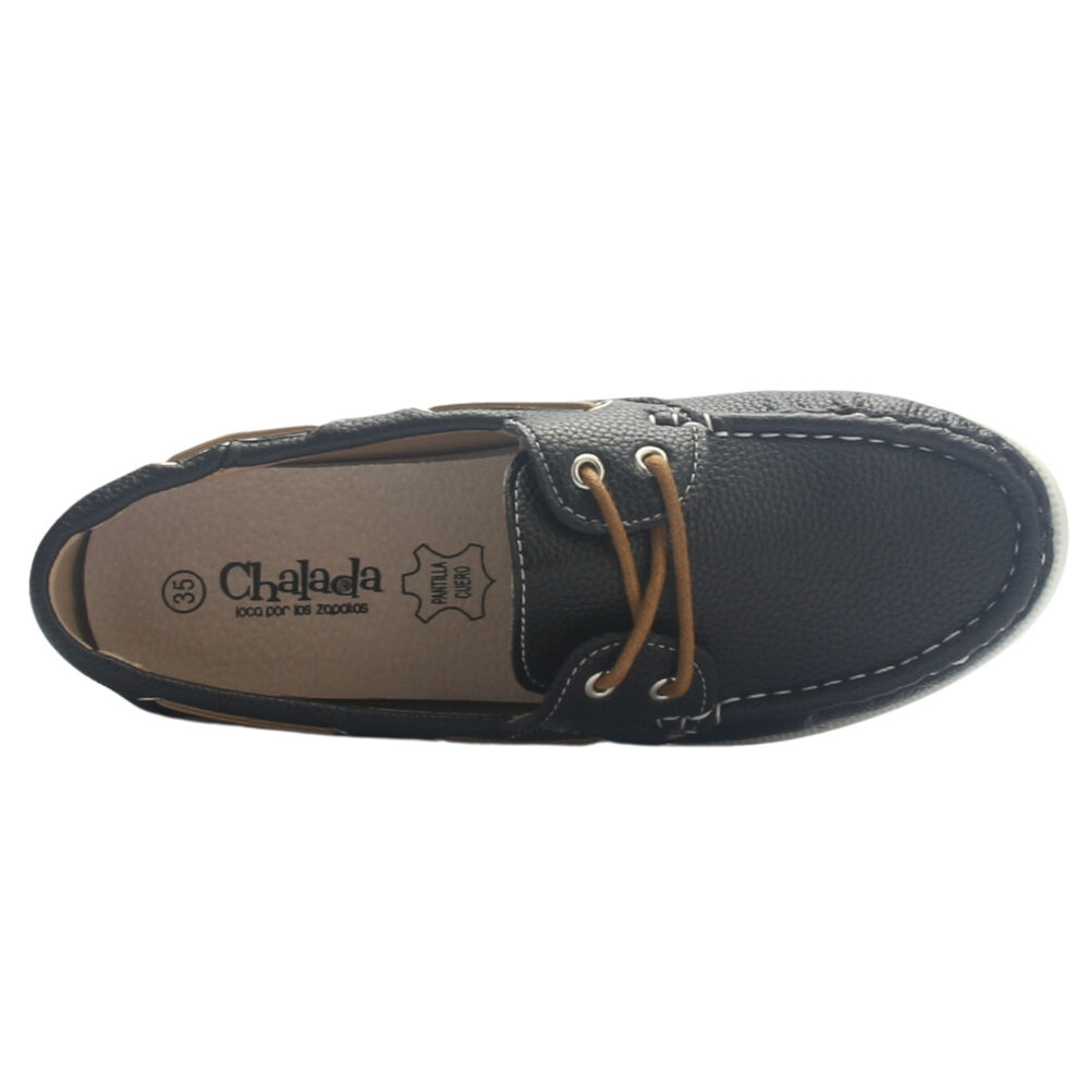 Mocasin Mujer Chalada Vela-1 Negro Casual image number 6.0