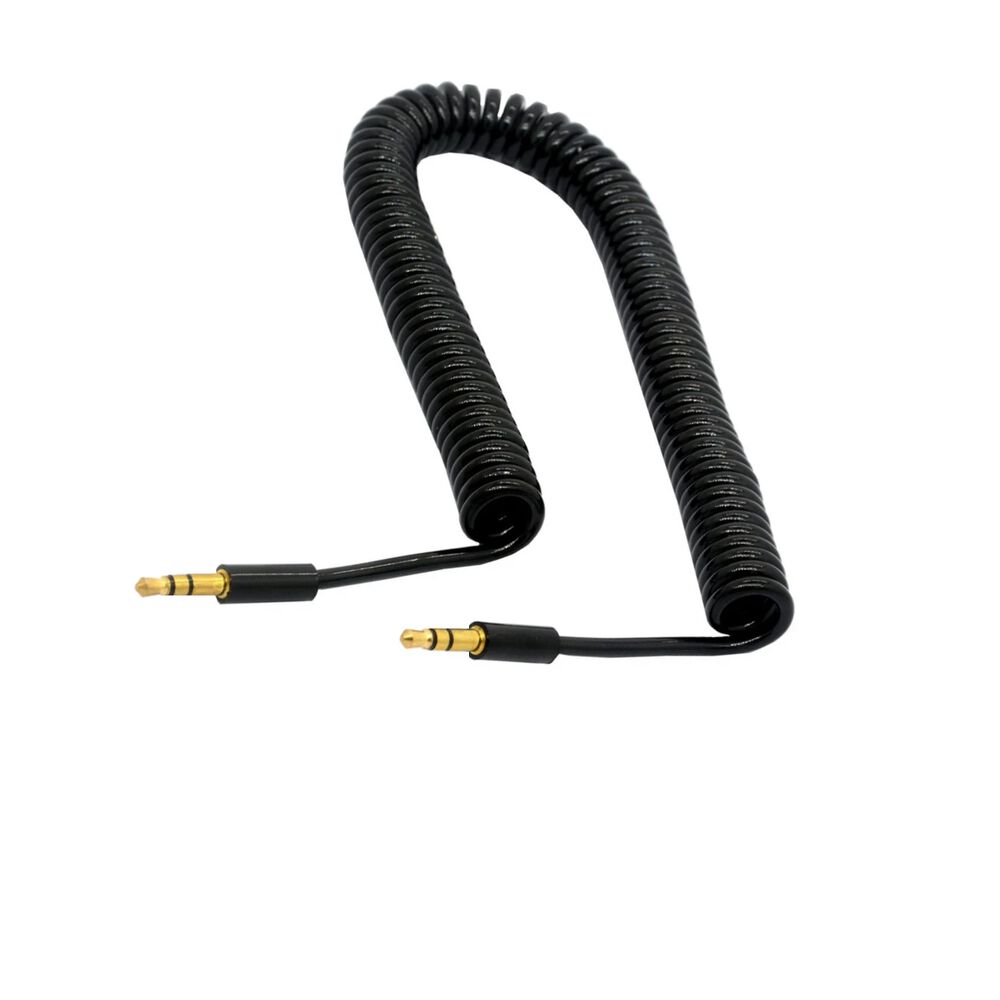 Cable De Audio 1x1 Hifi Tipo Espiral De 1.8 Metros Reforzado image number 0.0