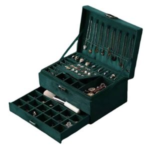 Maletin Joyero 3 Niveles Organizador De Joyas