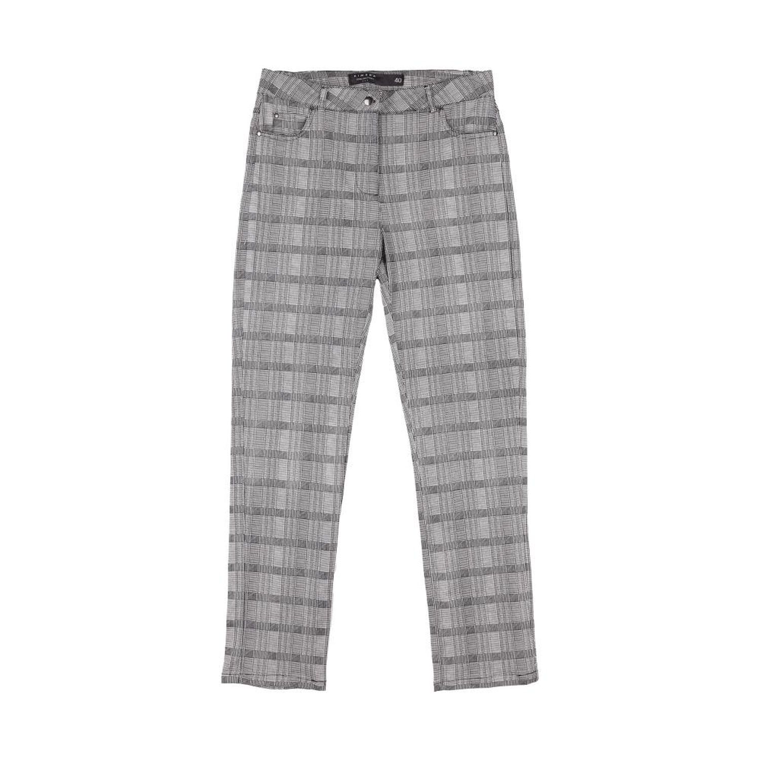 Pantal&oacute;n Estampado Tiro Medio Skinny Mujer Kimera image number 0.0