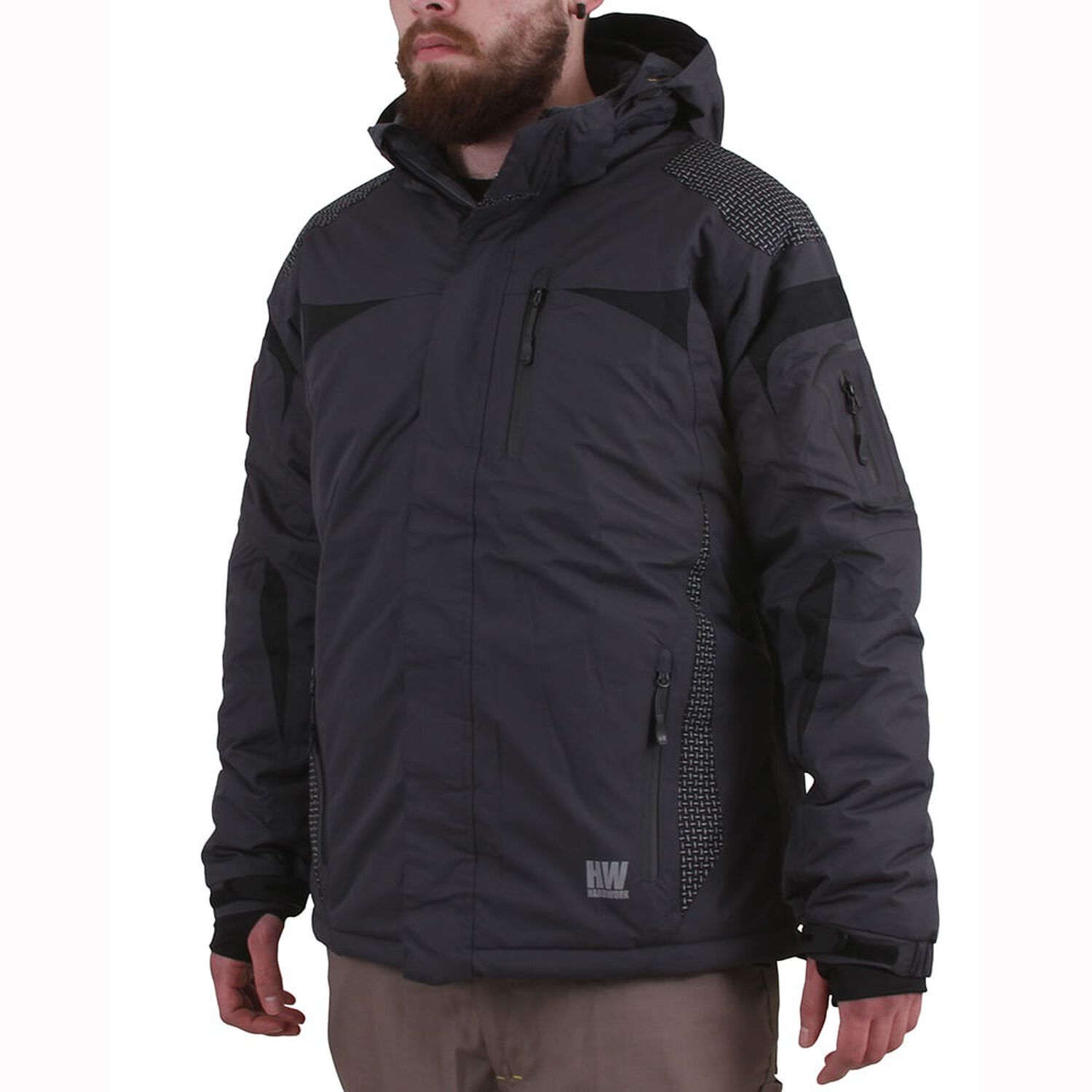 Parka Hw Aspen Con Recco Hombre Gris image number 4.0