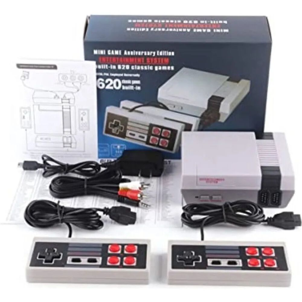 Consola De Juegos Cl&aacute;sicos Retro Nintendo 620 Juegos Vintage image number 1.0