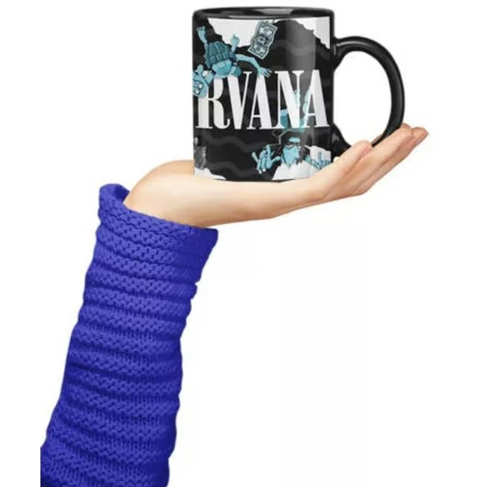 Taza M&aacute;gica De Nirvana-kurt Cobain - Bandas De Rock 02 image number 2.0
