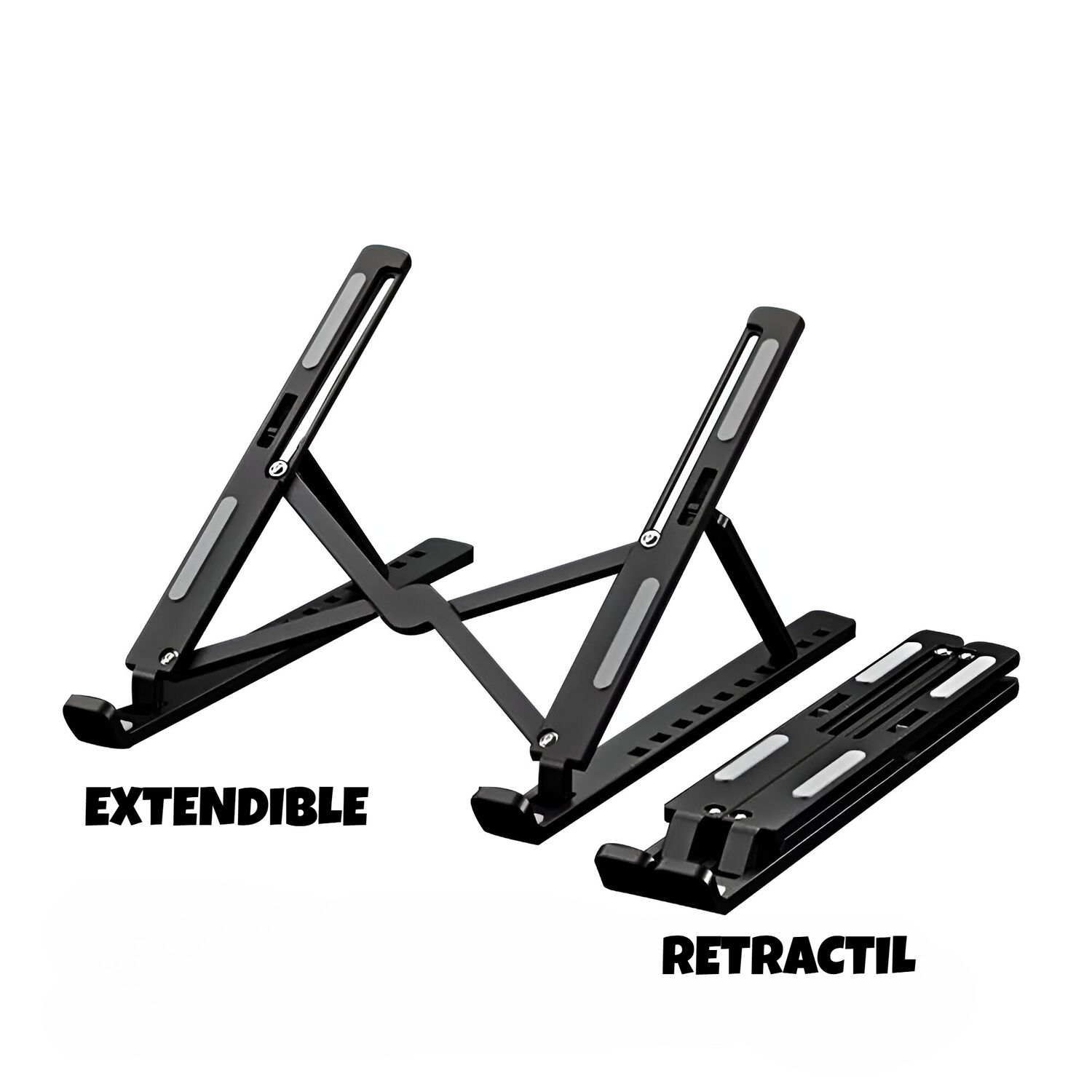 Soporte Para Notebooks Y Macbooks Retractil De Aluminio image number 6.0