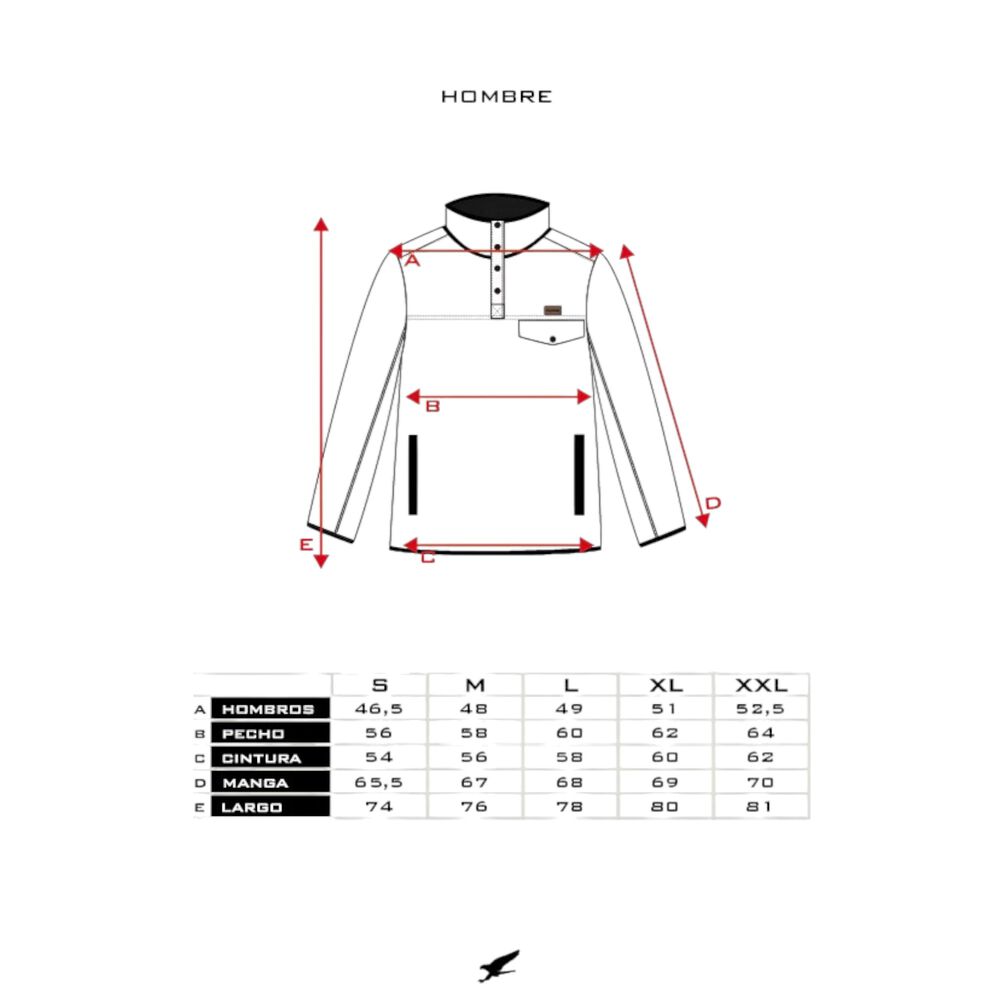 Poler&oacute;n Polar Journey Naranjo Hombre Falcone image number 4.0
