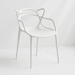 Silla De Terraza Exterior O Comedor Master - Blanca