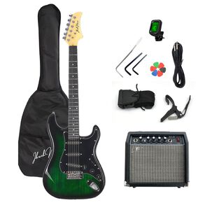 Guitarra El&eacute;ctrica Stratocaster Ibrah + Amplif + Accesorios