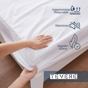 Cubrecolch&oacute;n 1 Plaza Impermeable Aquarepelent Tevere