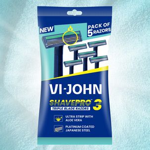 Maquina De Afeitar Desechable Aloe Vera X 5 Triple Hojilla