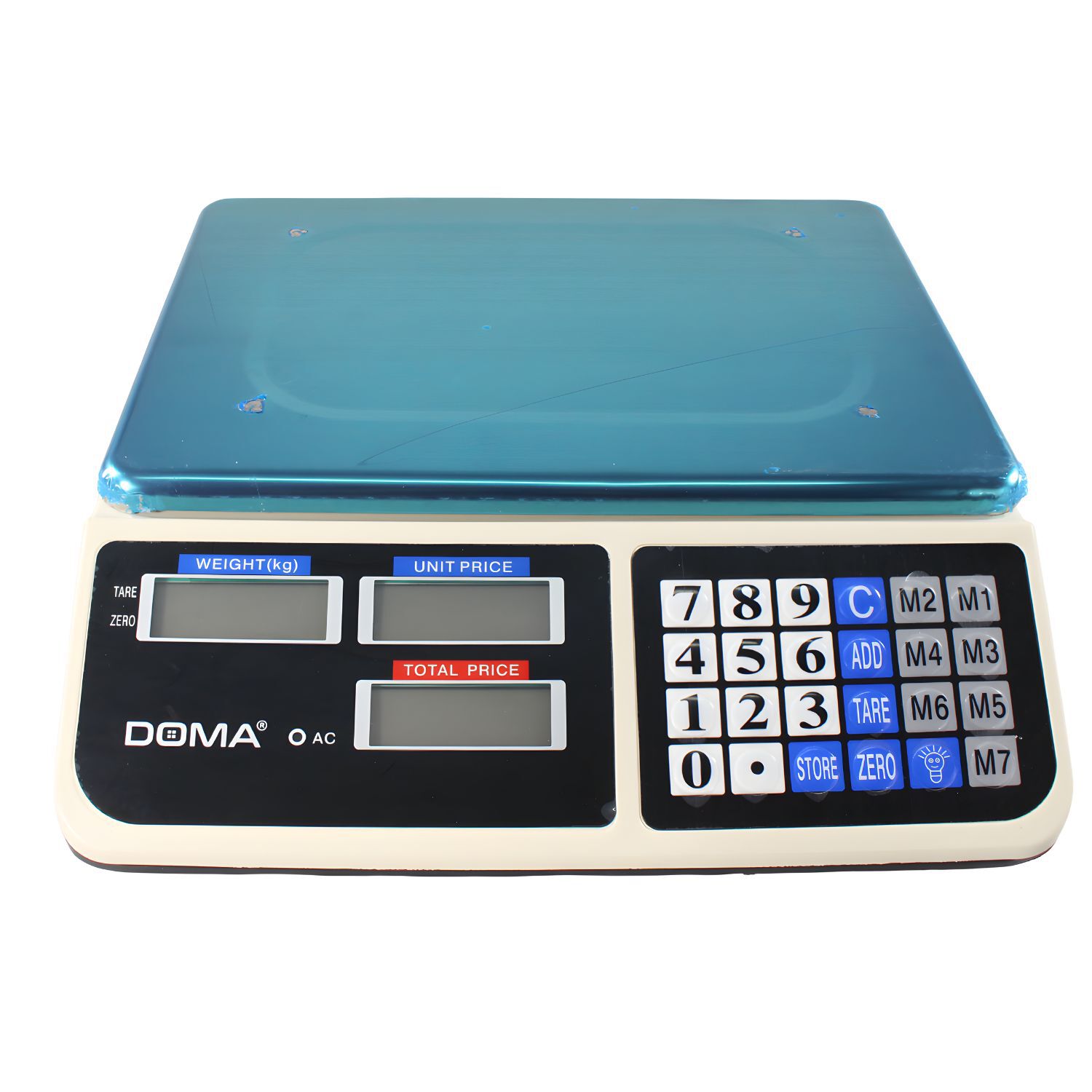 Balanza Digital 40 Kg Almacenes Recargable Inoxidable - Ps image number 0.0