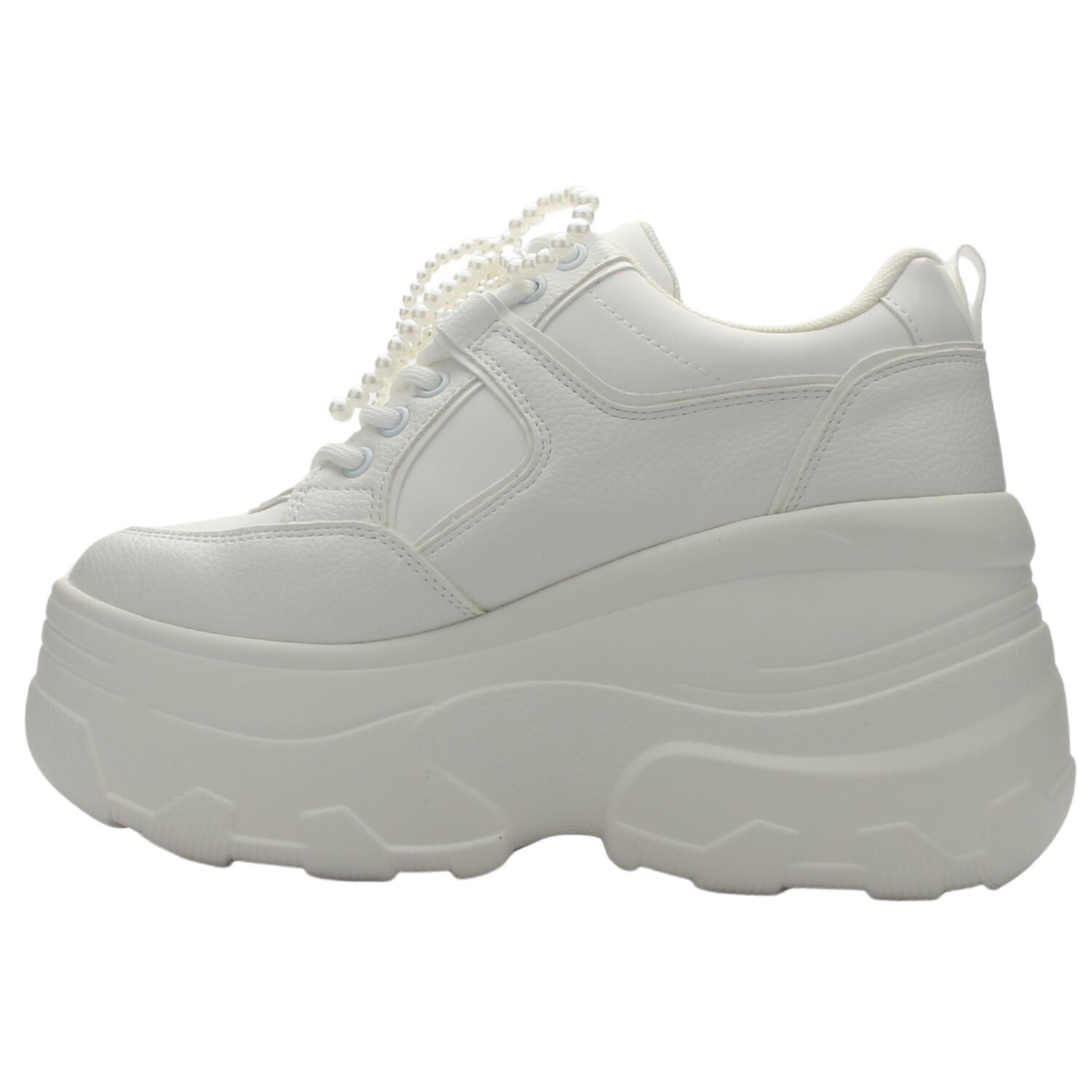 Zapatilla De Mujer De Color Blanco Urbano Chalada Nake-3 image number 1.0