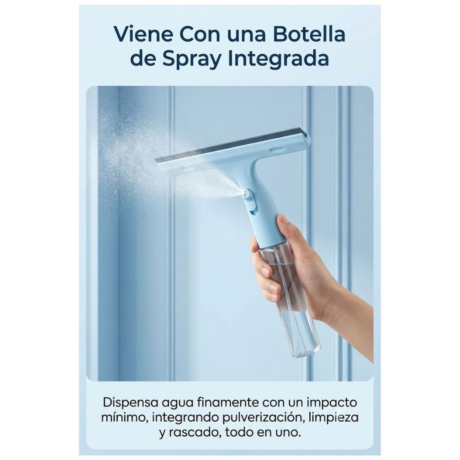 Limpia Vidrios 3 En 1 Limpiador De Ventana Auto Multiuso image number 2.0