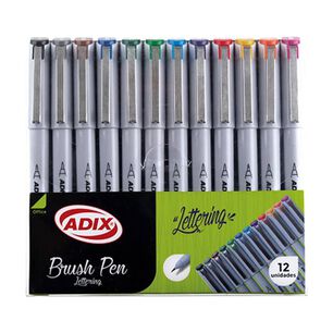 Set Brush Pen Punta Fina