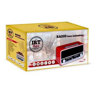 Radio Parlante Bluetooth Aux Usb Fm Am Sw Vintage Retro6