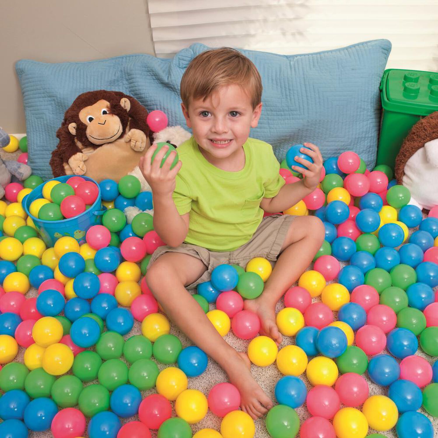 Set Pelotas Pl&aacute;sticas Bestway 52027 image number 1.0