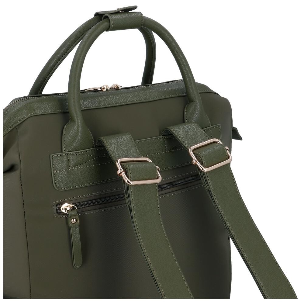 Mochila Notebook Secret Trento St6 Verde 15" image number 4.0