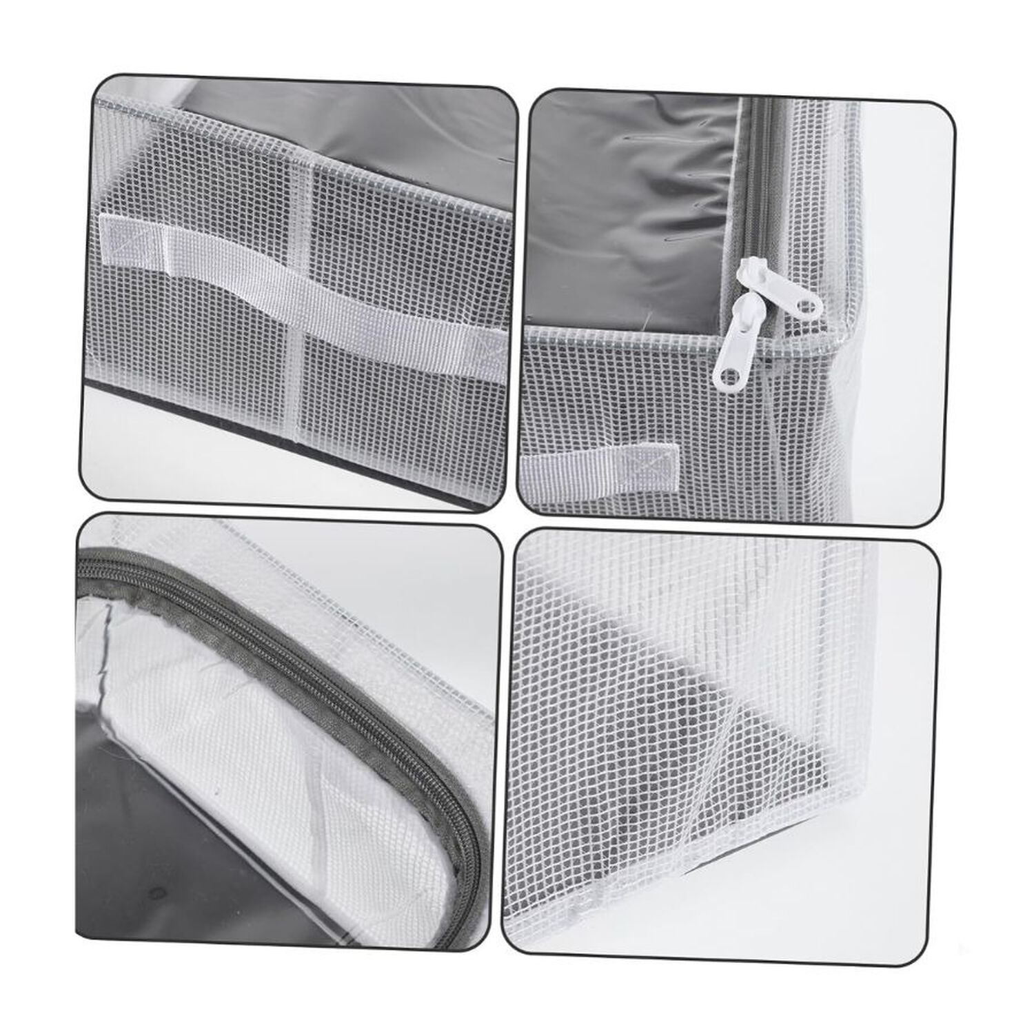 Caja Organizadora De Ropa Con Ventana Transparente Y Cierre 40x30x15 image number 2.0